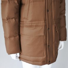画像3: 《 国内 正規品 》【 MONTECORE 】 モンテコーレ Loro Piana ロロピアーナ RAIN SYSTEM レインシステム 撥水 N3B フーデット ダウン コート ジャケット 春秋冬 メンズ  (3)