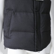 画像3: 《 国内 正規品 》【 MONTECORE 】 モンテコーレ Loro Piana ロロピアーナ RAIN SYSTEM レインシステム 撥水 フーデット ダウン ジャケット ベスト 春秋冬 メンズ  (3)