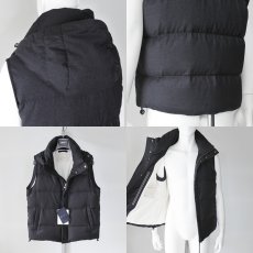 画像7: 《 国内 正規品 》【 MONTECORE 】 モンテコーレ Loro Piana ロロピアーナ RAIN SYSTEM レインシステム 撥水 フーデット ダウン ジャケット ベスト 春秋冬 メンズ  (7)