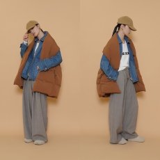 画像7: 【 CYAN TOKYO 】シアン トーキョー 超軽量 ストールライク ダウン ベスト ジレ 春秋冬 レディース  (7)