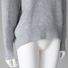 画像3: 【 CLOCHE 】 クロッシェ クロシェ ウール100％ ゆったりシルエット ミドルゲージ コクーン ハイネック プルオーバー ニット 春秋冬 レディース  (3)