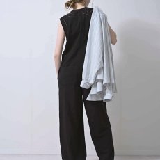 画像5: 【予約商品】《納期：2026年4月上旬》【 HERENCIA 】 ヘレンチア  刺繍 コットン リネン ジョガー サロペット オールインワン コンビネゾン 春夏秋 レディース  (5)
