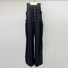 画像5: 【予約商品】《納期：2026年2月下旬〜3月中旬》【 CYAN TOKYO 】シアン トーキョー ギャザーポケット サロペット 春秋冬 レディース  (5)