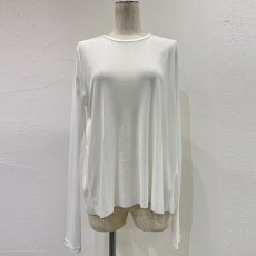 画像2: 【予約商品】《納期：2026年2月上旬〜2月中旬》【 CYAN TOKYO 】シアン トーキョー バックギャザー チュール カットソー オールシーズン レディース  (2)
