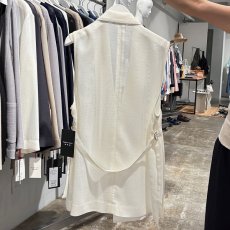 画像3: 【予約商品】《納期：2026年3月上旬》【 Dignite Collier 】 ディニテコリエ メッシュ ベスト ジレ 春夏秋 レディース  (3)
