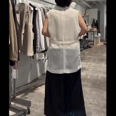 画像5: 【予約商品】《納期：2026年3月上旬》【 Dignite Collier 】 ディニテコリエ メッシュ ベスト ジレ 春夏秋 レディース  (5)