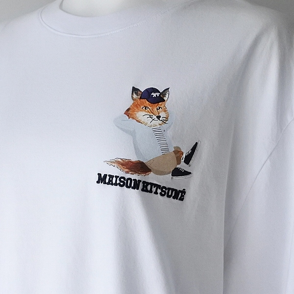 MAISON KITSUNE】メゾン キツネ/BIGシルエット/DRESSED FOX EASY