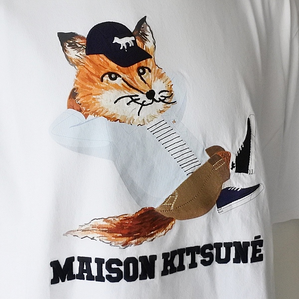 MAISON KITSUNE】メゾン キツネ/BIGシルエット/DRESSED FOX EASY