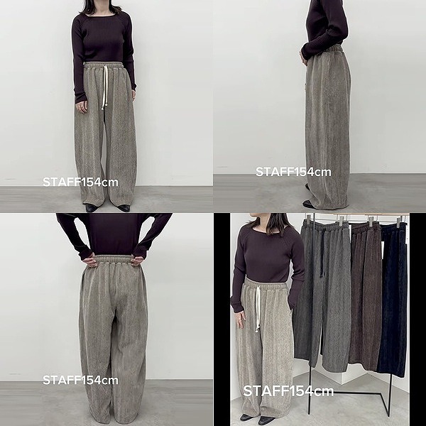 CLOCHE 】 クロシェ クロッシェ フランネル ヘリンボーン カーブ