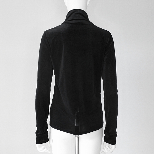 画像5: 【 anana 】 アナナ 日本製 シアー ベロア ハイネック カットソー 春秋冬 レディース  (5)